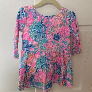 Lilly Pulitzer Dress Girl’s XS (size 2T-3T)
